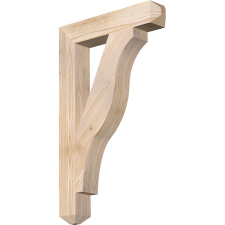 Ekena Millwork Funston Craftsman Smooth Bracket, Douglas Fir, 3 1/2"W x 20"D x 32"H BKT04X20X32FST04SDF